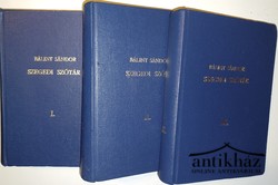 Könyv: Szegedi szótár