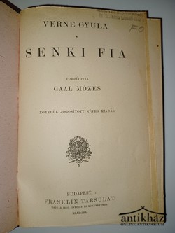 Könyv: Senki fia