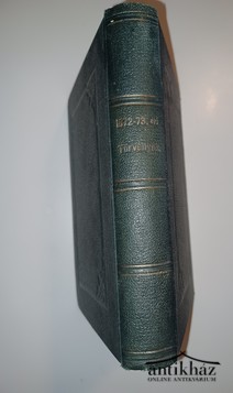 Könyv: Az 1872-ik évi törvények gyüjteménye