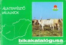 Online antikvárium: Állattenyésztő vállalatok bikakatalógusa 1987-88