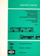 Online antikvárium: Kezelési utasítás - Járműszerelvények és autóbuszok sürített levegős fékberendezései egyvezetékes, kétvezetékes és egy-kétvezetékes rendszer (K 3000)