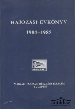 Könyv: Hajózási évkönyv 1984-1985