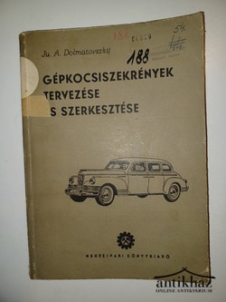 Könyv: Gépkocsiszekrények tervezése és szerkesztése