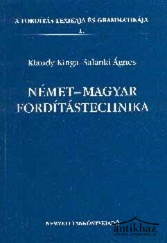 Könyv: Német-magyar fordítástechnika