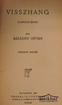 Könyv: Visszhang