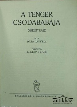 Könyv: A tenger csodababája