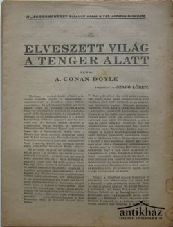 Könyv: Elveszett világ a tenger alatt