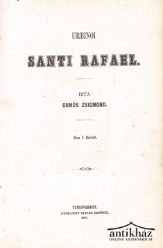 Könyv: Urbinoi Santi Rafael