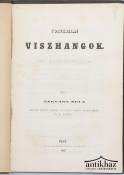 Könyv: Történelmi visszhangok