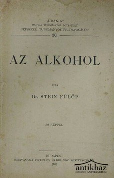 Könyv: Az alkohol