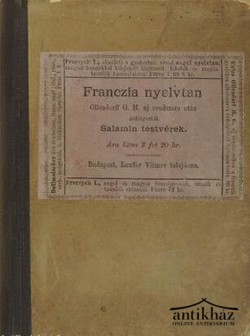 Könyv: Francia nyelvtan