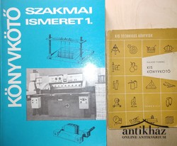 Könyv: Könyvkötő szakmai ismeret 1. + Kis könyvkötő