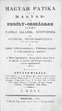 Online antikvárium: Magyar patika, az az Magyar- és Erdély országban termő patikai állatok, növények és ásványok, orvosi hasznaikkal egyetemben I-III. rész (egybekötve)

