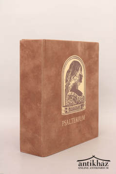 Könyv: Beatrix királyné imádságoskönyve - Psalterium Beatae Mariae Virginis (bibliofil, védődobozos példány, hasonmás kiadás)