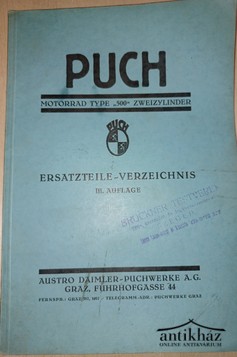 Könyv: Puch - Motorrad Type 