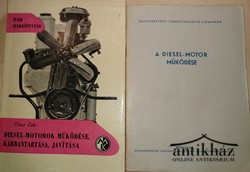 Könyv: Diesel-motorok működése, karbantartása, javítása + A diesel-motor működése