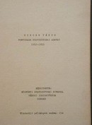 Online antikvárium: Szeged város fontosabb statisztikai adatai 1952-1955