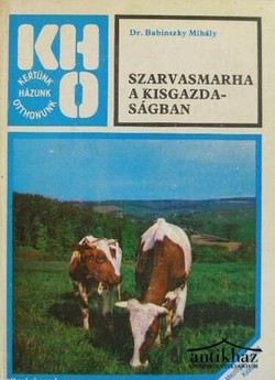 Könyv: Szarvasmarha a kisgazdaságban