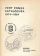 Online antikvárium: Vert érmek katalógusa 1984-1987 - A Szegedi Éremalkotó Műhely vert érmei