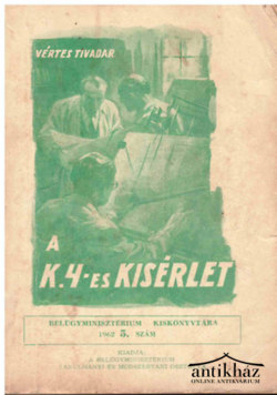 Könyv: A K.4-es kísérlet