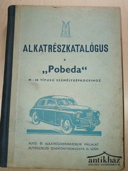 Könyv: Alkatrészkatalógus a 