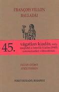 Online antikvárium: Francois Villon balladái Faludy György átköltésében