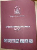 Online antikvárium: Sportlónyilvántartás 2005.