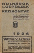Online antikvárium: Molnárok és gépészek kézikönyve 1926