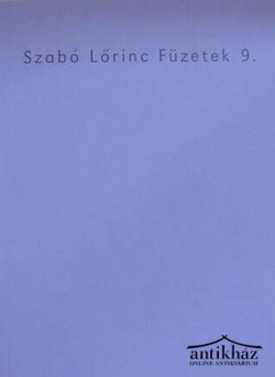 Könyv: Vissza a háborúból (Szabó Lőrinc Füzetek 9.)