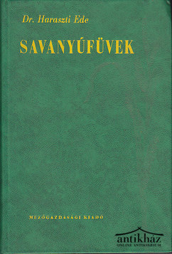 Könyv: Savanyúfüvek