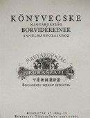Online antikvárium: Könyvecske Magyarország borvidékeinek tanulmányozásához