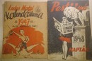 Online antikvárium: Ludas Matyi Kalendáriuma az 1947-es, jaj de közönséges évre + Pesti izé Naptár 1948