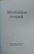 Online antikvárium: Afrodiziákus receptek