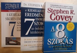 Könyv: A kiemelkedően sikeres emberek 7 szokása + A kiemelkedően sikeres emberek 7 szokása + A 8. szokás