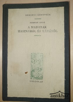 Könyv: A madarak hasznáról és káráról