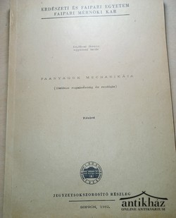 Könyv: Faanyagok mechanikája