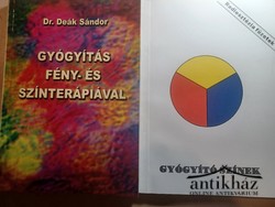 Könyv: Gyógyítás fény- és színterápiával (Gyógyítás Polarizált fényű gyógylámpával) + Gyógyító színek