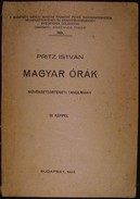Pritz István - Magyar órák.