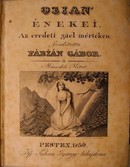 Macpherson [Macpherson, James] - Osian'' énekei.