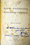 Jancsó Benedek - A román irredentista mozgalmak története.