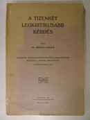 Erdélyi László - A tizenkét legkritikusabb kérdés.