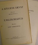 Löw Immánuel  -  A szegedi árviz.  1879-1929 március 12.