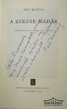 Váci Mihály  -  A zsezse-madár