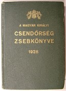 Magyar Királyi Csendőrség zsebkönyve 1928.