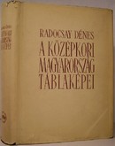 Radocsay Dénes - A középkori Magyarország táblaképei