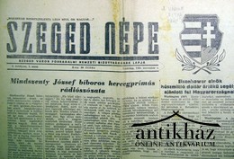 1956. nov. 1  -  nov. 4.  Szeged Népe