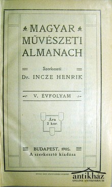 Magyar Művészeti Almanach 1905