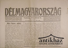 Folyóirat - Délmagyarország 1934. február 11.