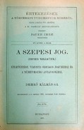 Értekezések  -  Demkó Kálmán  -  A szepesi jog.  (Zipser Willkühr.)