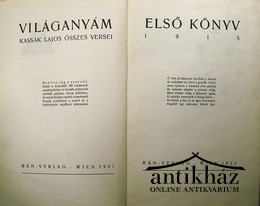 Kassák Lajos  -  Világanyám. Kassák Lajos összes versei